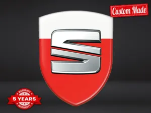 Seat Pegatinas Silicona Auto Resistentes Universal Alta Calidad
